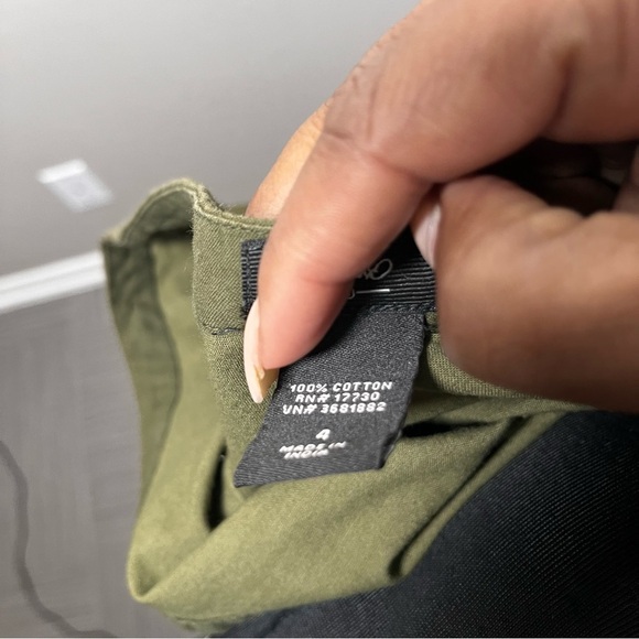 VTG Women Mossimo Fairy Skirt 4 Green Floral Watercolor Sequins Whimsical Dainty - Picture 7 of 8